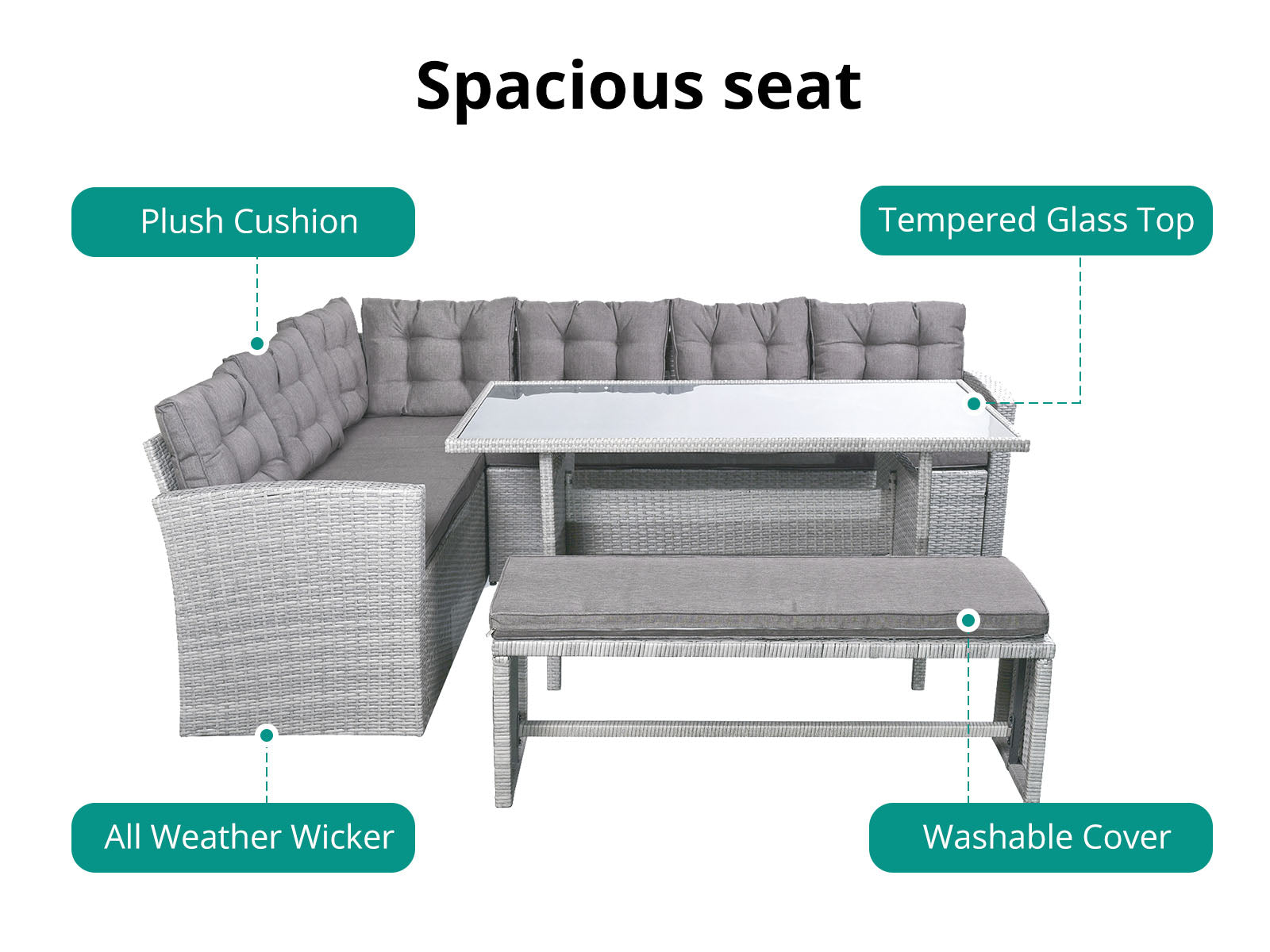 Outdoor Dining Set Pr2845 Outdoor Furniture Nz Depot 12 - Nz Depot