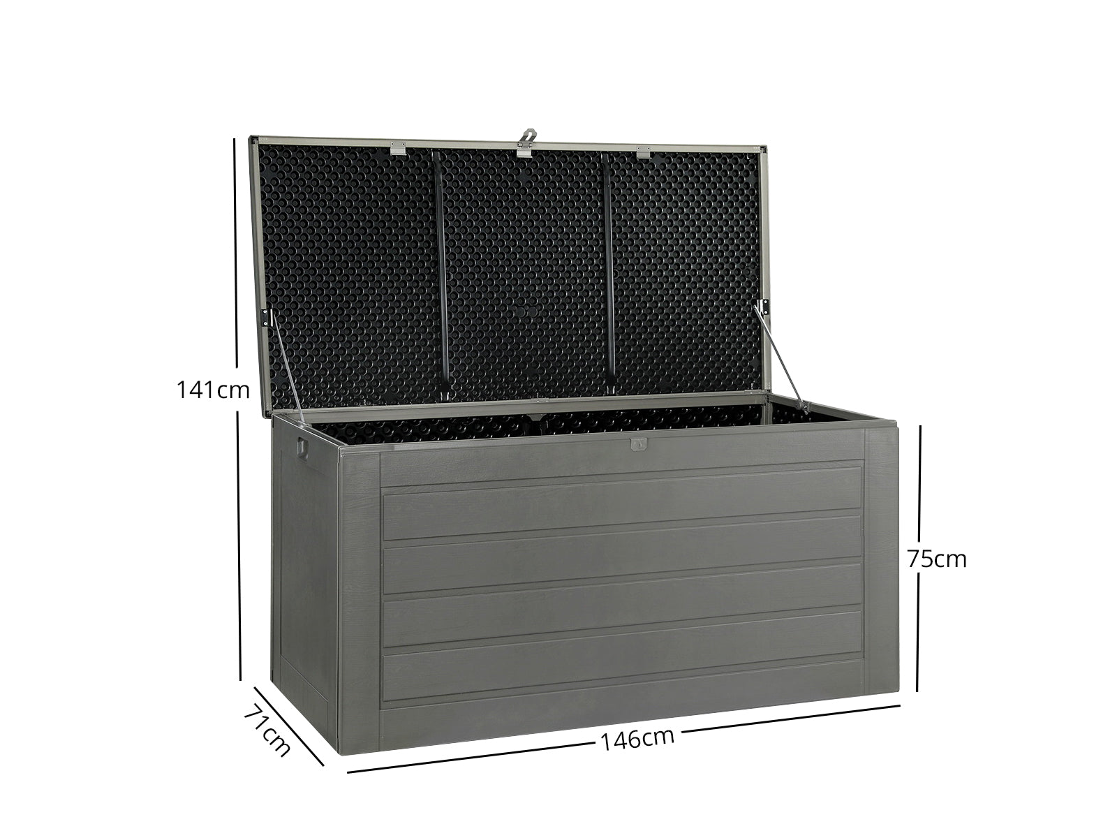 Outdoor Storage Box 680L Pr9434 Storage Boxes Garden Shed Nz Depot 3 - Nz Depot