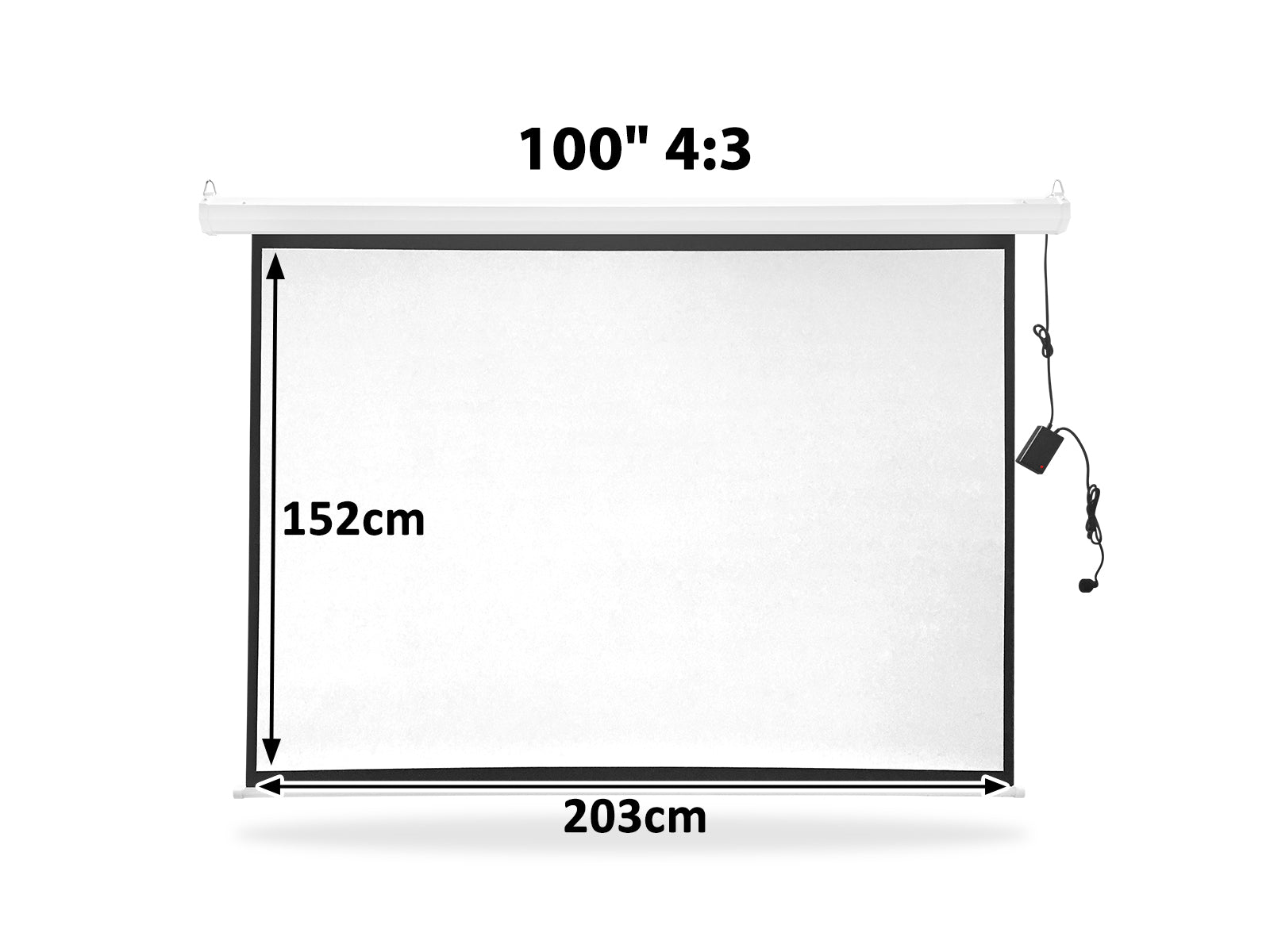 Projector Screen 100 Wireless Remote Electric Hd Pr228 Diesel Pumps Nz Depot 9 - Nz Depot