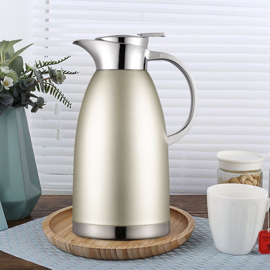 Soga 1.8Lsilver Double-Wall Vacuum With 2 Layers Stainless Steel Construction Thermal Flask, Home &Amp; Living, Kitchen Dining, Servingware, Other, ,  - Nz Depot 2