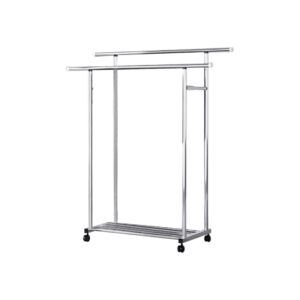 SOGA 120cm Stainless Steel Floor-Standing Clothes Rack - Durable and Space-Saving Laundry Organizer, Home & Living, Laundry, Drying Racks, , ,  - NZ DEPOT 1