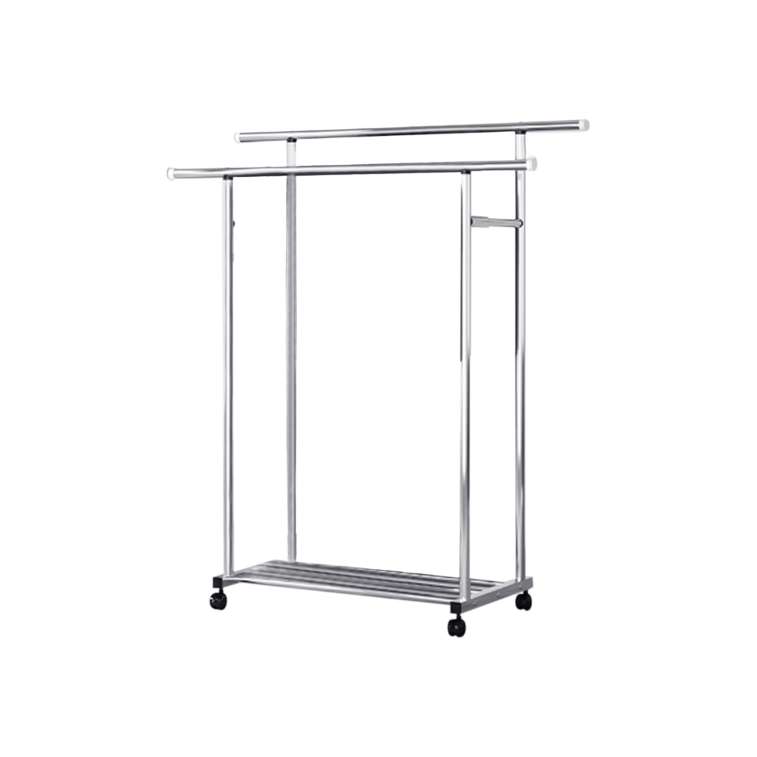 Soga 120Cm Stainless Steel Floor-Standing Clothes Rack - Durable And Space-Saving Laundry Organizer, Home &Amp; Living, Laundry, Drying Racks, , ,  - Nz Depot 1