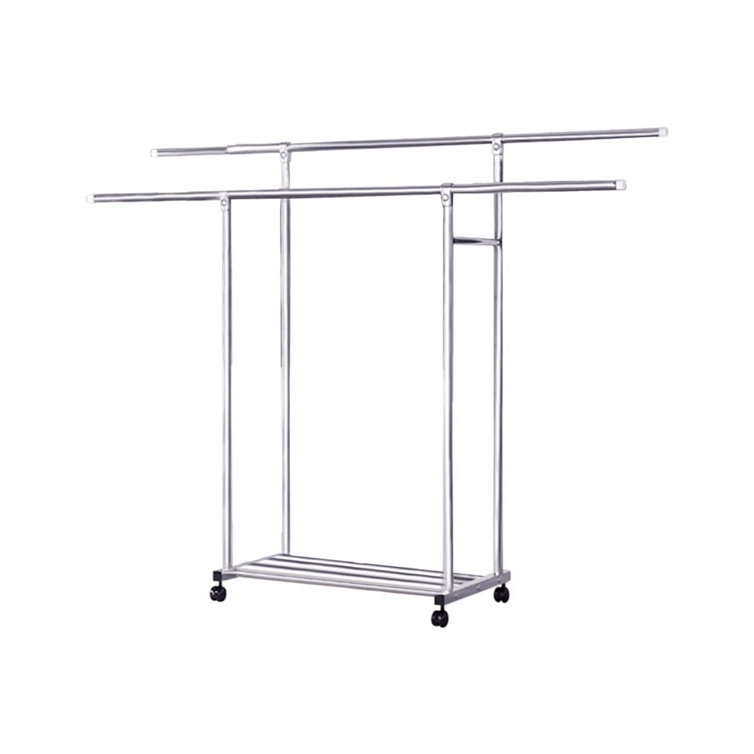 Soga 120Cm Stainless Steel Floor-Standing Clothes Rack - Durable And Space-Saving Laundry Organizer, Home &Amp; Living, Laundry, Drying Racks, , ,  - Nz Depot 1