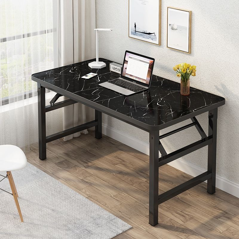 Soga 120X60Cm Black Foldable Computer Study Table Easy Assembly Desk No Chair, Furniture, Living Room Furniture, Tables, , ,  - Nz Depot 3