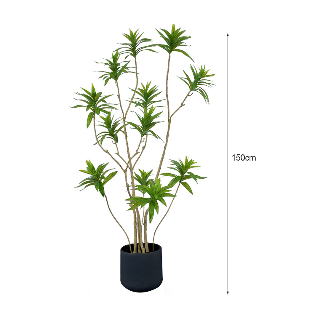 SOGA 150cm Lily Bamboo Plant Tree Living Room Artificial Plant Home Accent Decoration, Home & Living, Home Decor, Artificial Plants, , ,  - NZ DEPOT 6