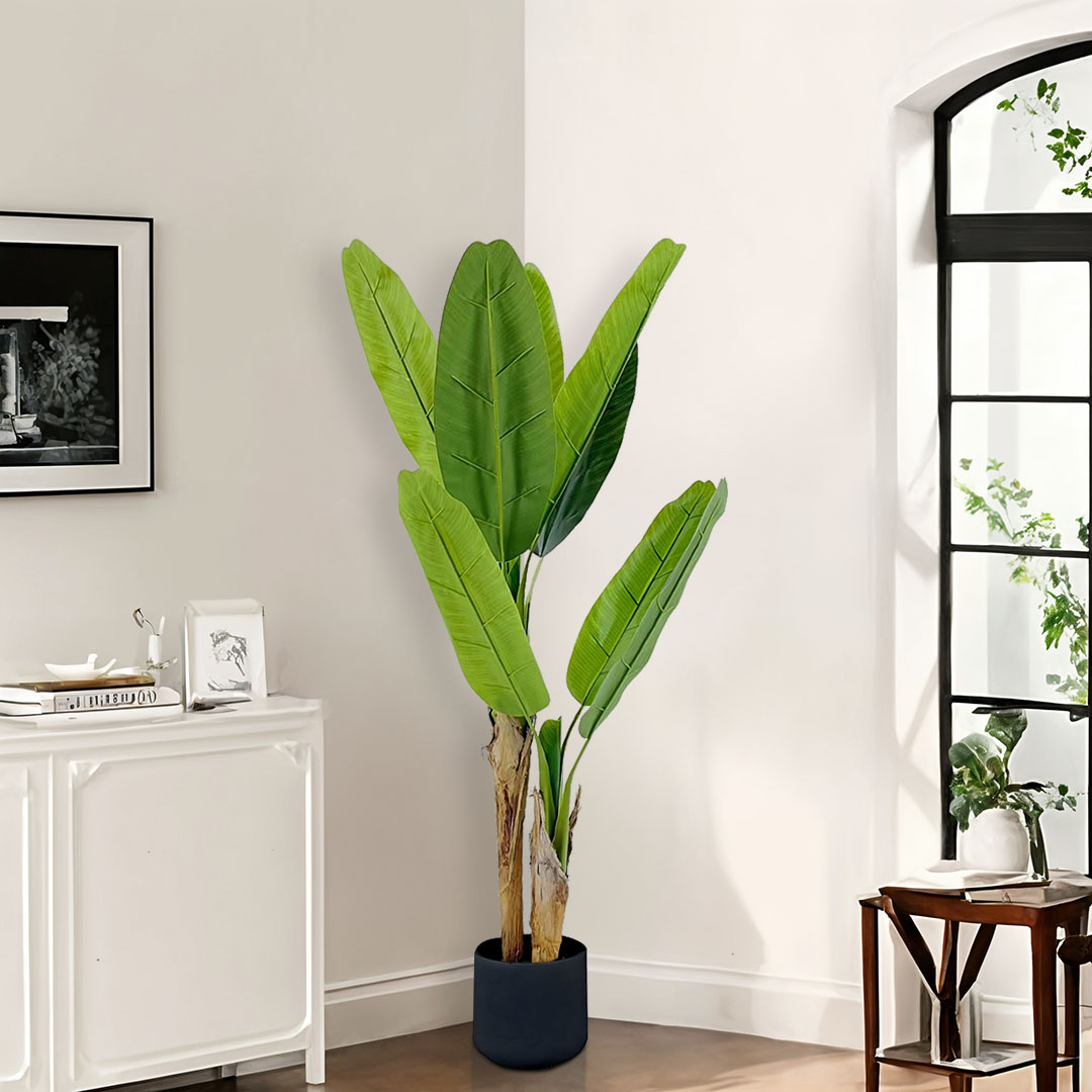 SOGA 160cm Banna Plant Bird of Paradise Tree Artificial Plant Home Accent Decor, Home & Living, Home Decor, Artificial Plants, , ,  - NZ DEPOT 5