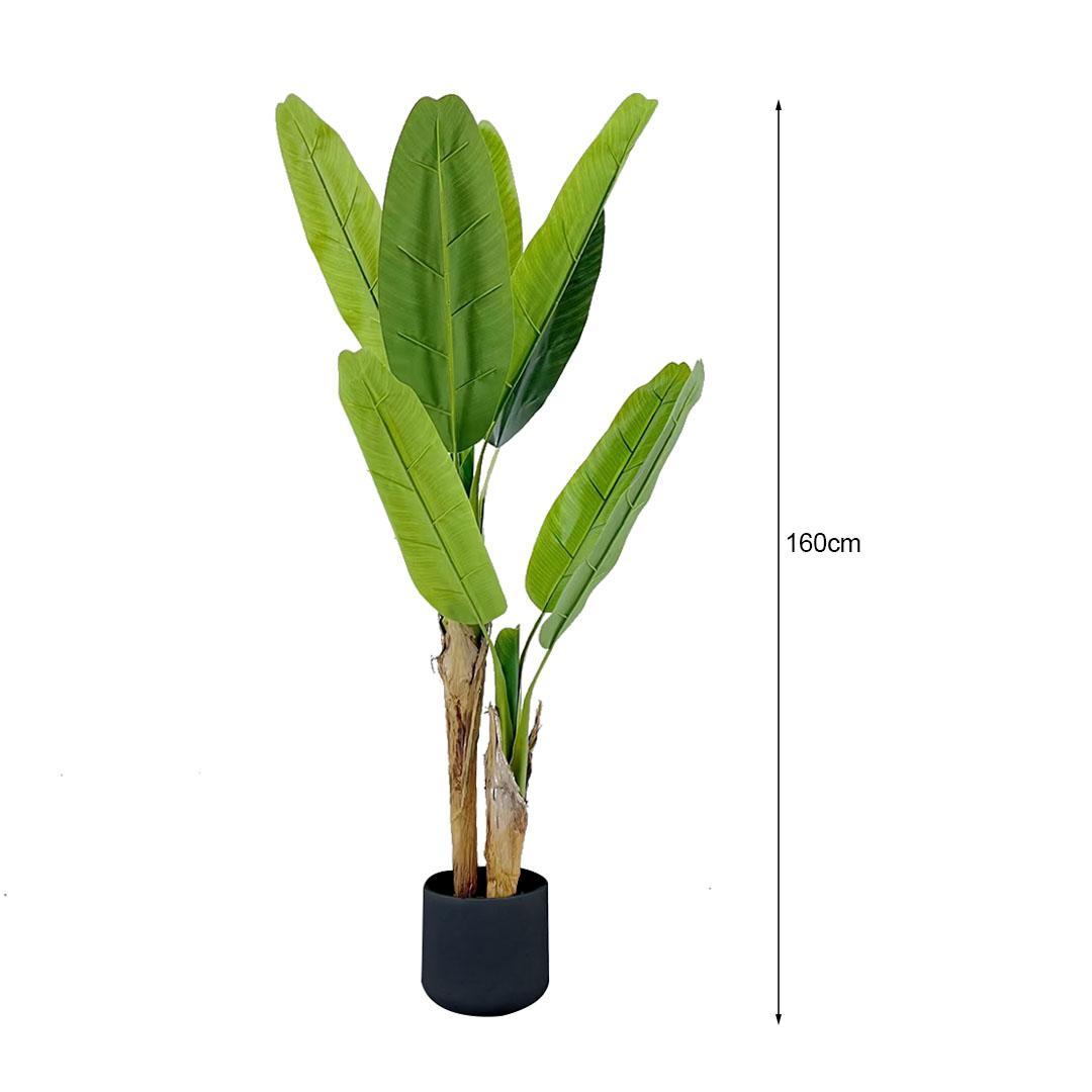 SOGA 160cm Banna Plant Bird of Paradise Tree Artificial Plant Home Accent Decor, Home & Living, Home Decor, Artificial Plants, , ,  - NZ DEPOT 6