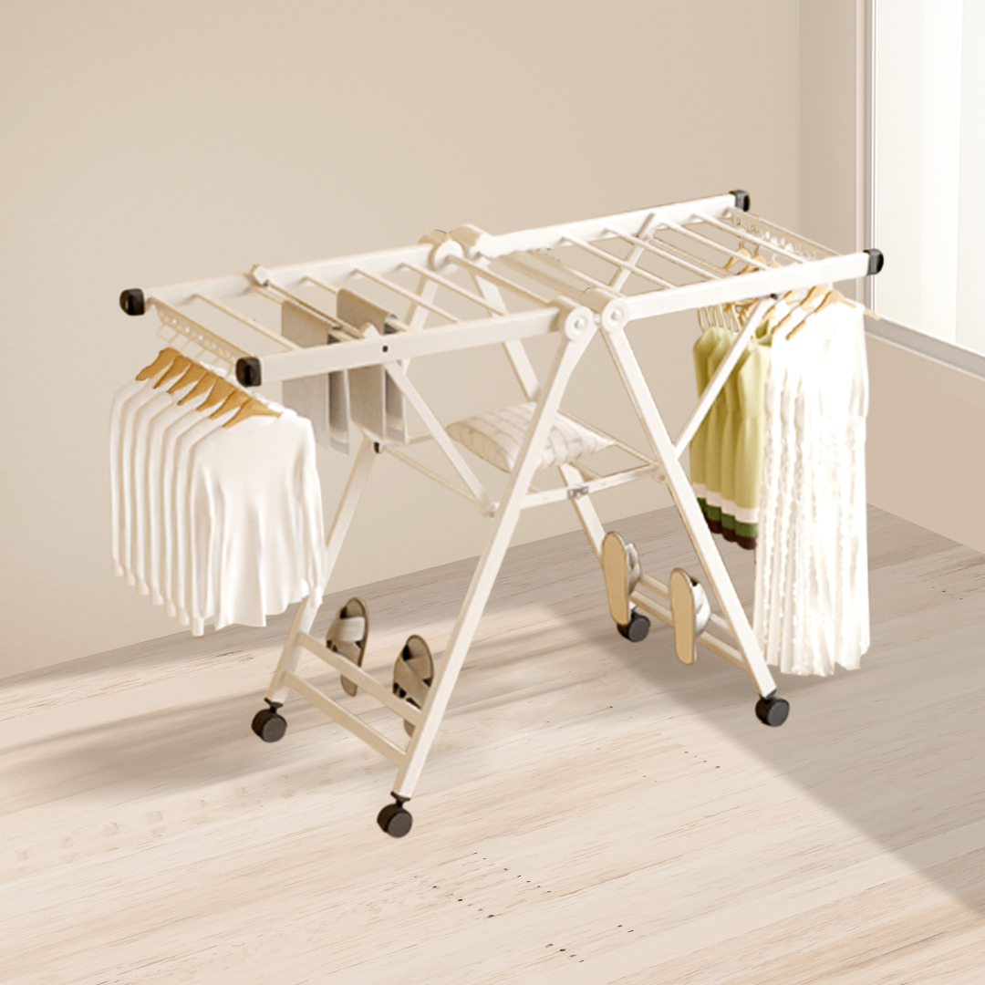 Soga 160Cm Portable Wing Shape Clothes Drying Rack Foldable Space-Saving Laundry Holder, Home &Amp; Living, Laundry, Drying Racks, , ,  - Nz Depot 3