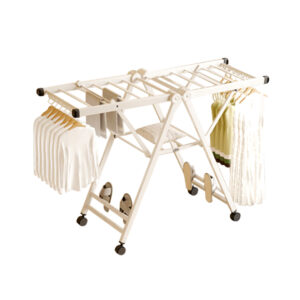 SOGA 160cm Portable Wing Shape Clothes Drying Rack Foldable Space Saving Laundry Holder BSYXYJ16012 NZ DEPOT