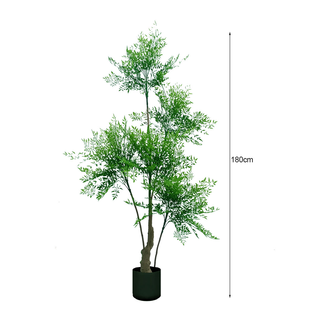 SOGA 180cm Nandina Heavenly Bamboo Tree Artificial Plant Home Accent Decor, Home & Living, Home Decor, Artificial Plants, , ,  - NZ DEPOT 6