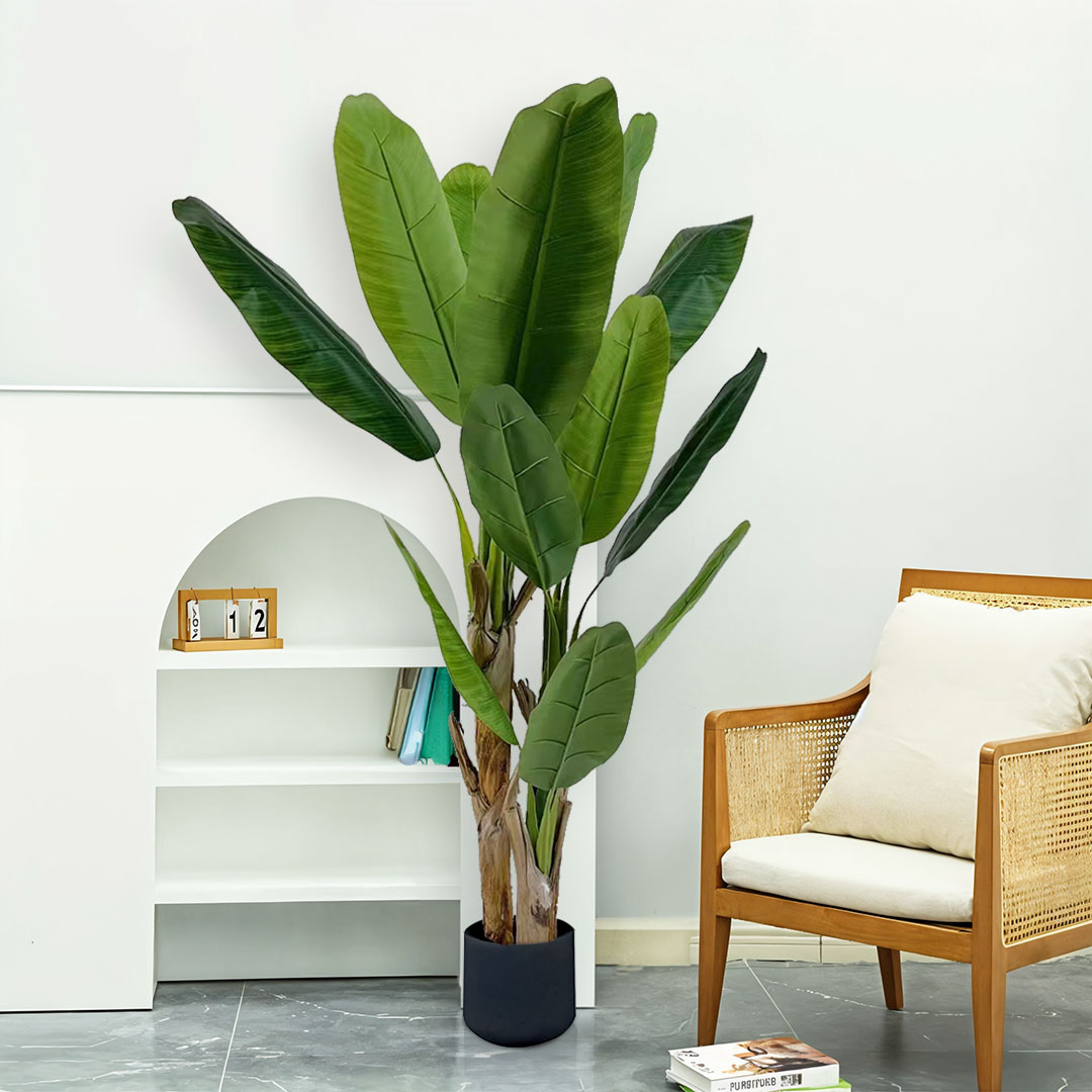 SOGA 190cm Banna Plant Bird of Paradise Tree Artificial Plant Home Accent Decor, Home & Living, Home Decor, Artificial Plants, , ,  - NZ DEPOT 3