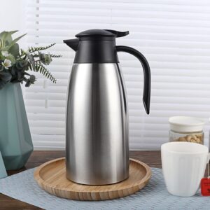 SOGA 2.0L Silver Color 3-Layer Stainless Steel Vacuum Durable Thermal Flask, Home & Living, Kitchen Dining, Servingware, Other, ,  - NZ DEPOT 2