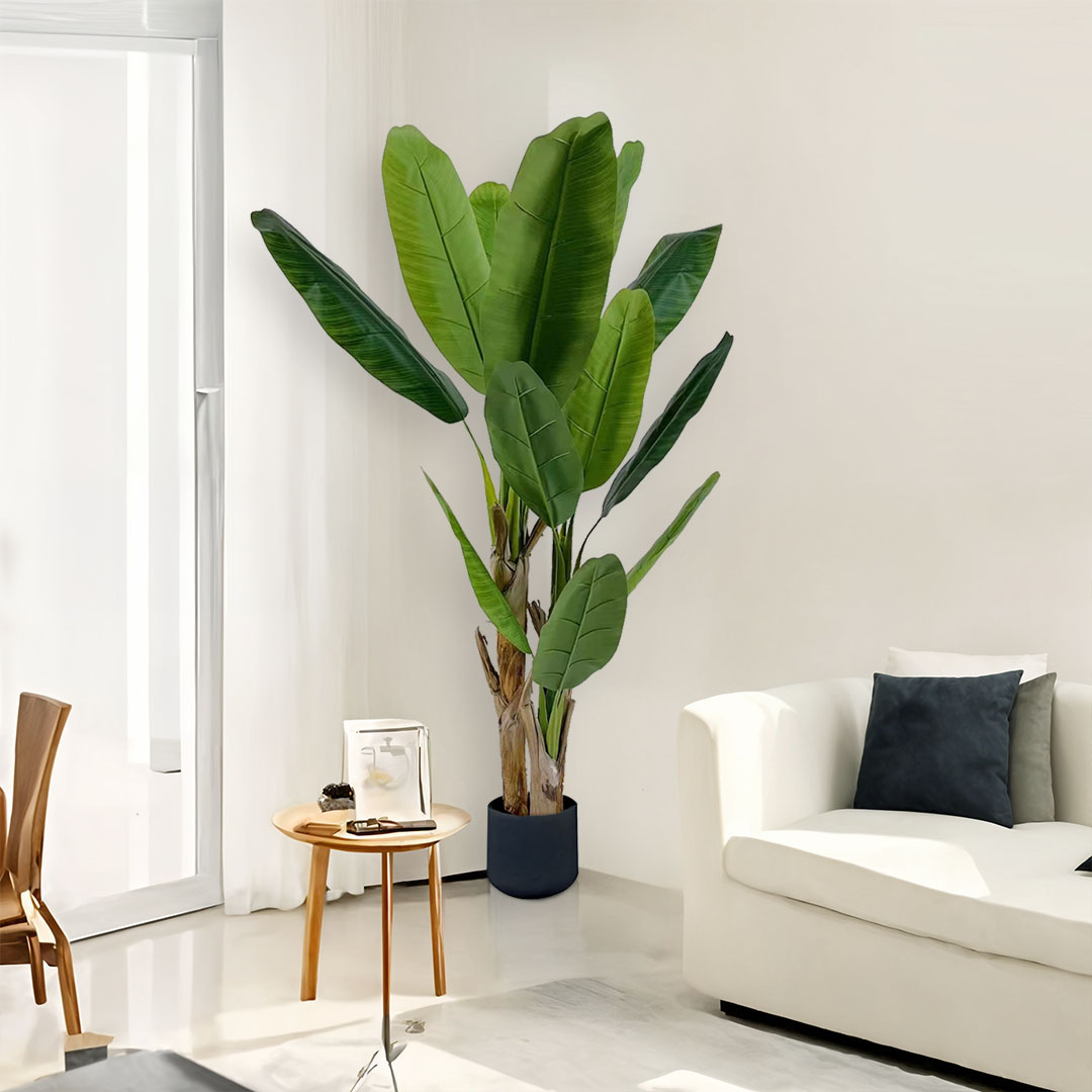 SOGA 220cm Banna Plant Bird of Paradise Tree Artificial Plant Home Accent Decor, Home & Living, Home Decor, Artificial Plants, , ,  - NZ DEPOT 4