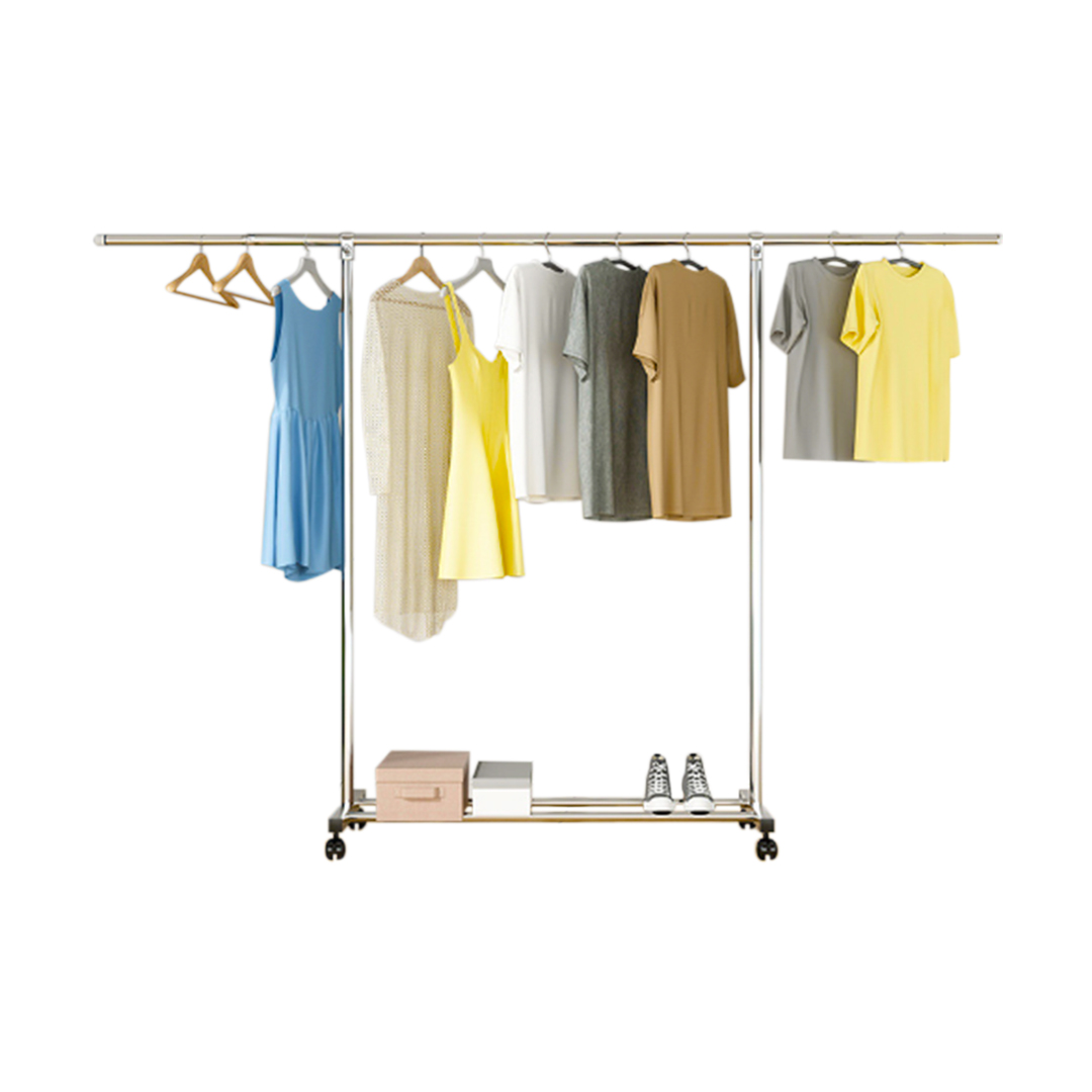 Soga 240Cm Stainless Steel Floor-Standing Clothes Rack - Durable And Space-Saving Laundry Organizer, Home &Amp; Living, Laundry, Drying Racks, , ,  - Nz Depot 4