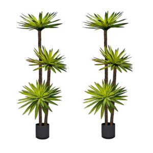 SOGA 2X 180cm Yucca Tree Giant Palm Lily Living Room Artificial Plant Home Accent Decor APlantFHDJL1803X2 NZ DEPOT - NZ DEPOT