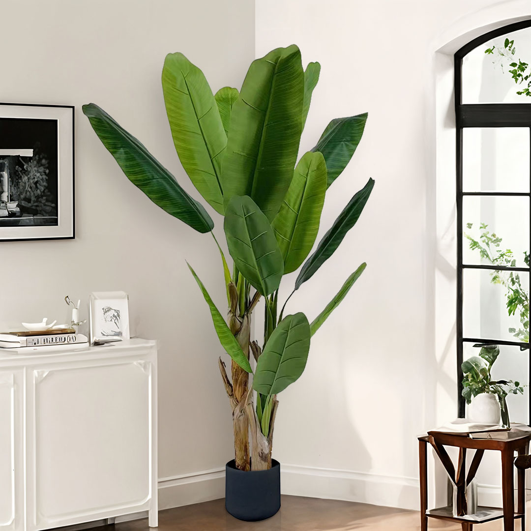 Soga 2X 190Cm Banna Plant Bird Of Paradise Tree Artificial Plant Home Accent Decor, Home &Amp; Living, Home Decor, Artificial Plants, , ,  - Nz Depot 5