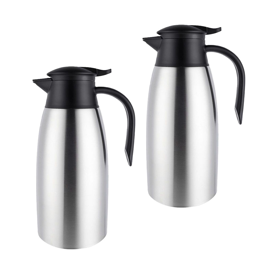 Soga 2X 2.0L Silver Color 3-Layer Stainless Steel Vacuum Durable Thermal Flask, Home &Amp; Living, Kitchen Dining, Servingware, Other, ,  - Nz Depot 1