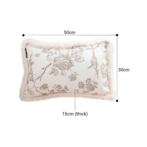 SOGA 2X 35CM Light luxury Retro Pillow French Style Cover Case Cushion Throw Pillow, Furniture, Living Room Furniture, Occasional Chairs, , ,  - NZ DEPOT 2