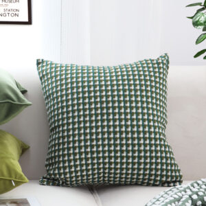 SOGA 2X 45cm Subtle Green Foliage Pillow SquareThrow pillow, Furniture, Living Room Furniture, Occasional Chairs, , ,  - NZ DEPOT 2