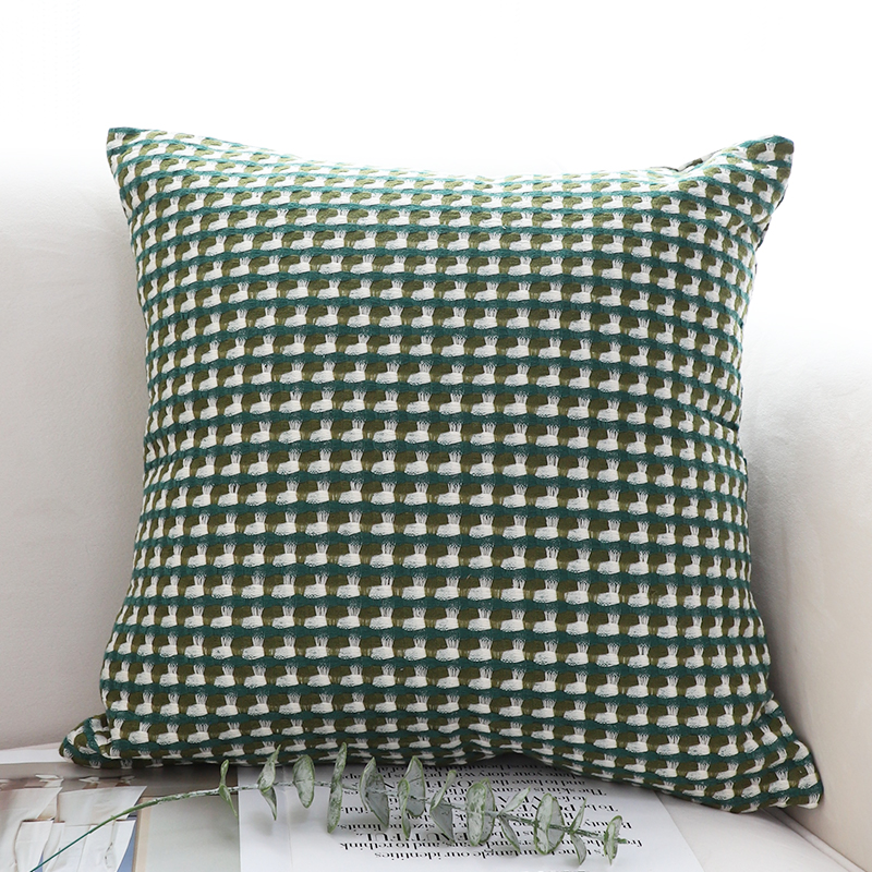 Soga 2X 45Cm Subtle Green Foliage Pillow Squarethrow Pillow, Furniture, Living Room Furniture, Occasional Chairs, , ,  - Nz Depot 4