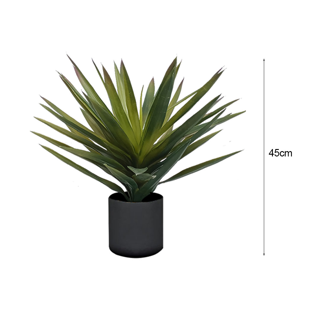 SOGA 2X 45cm Yucca Plant Giant Palm Lily Artificial Plant Tabletop Home Accent Decor, Home & Living, Home Decor, Artificial Plants, , ,  - NZ DEPOT 5