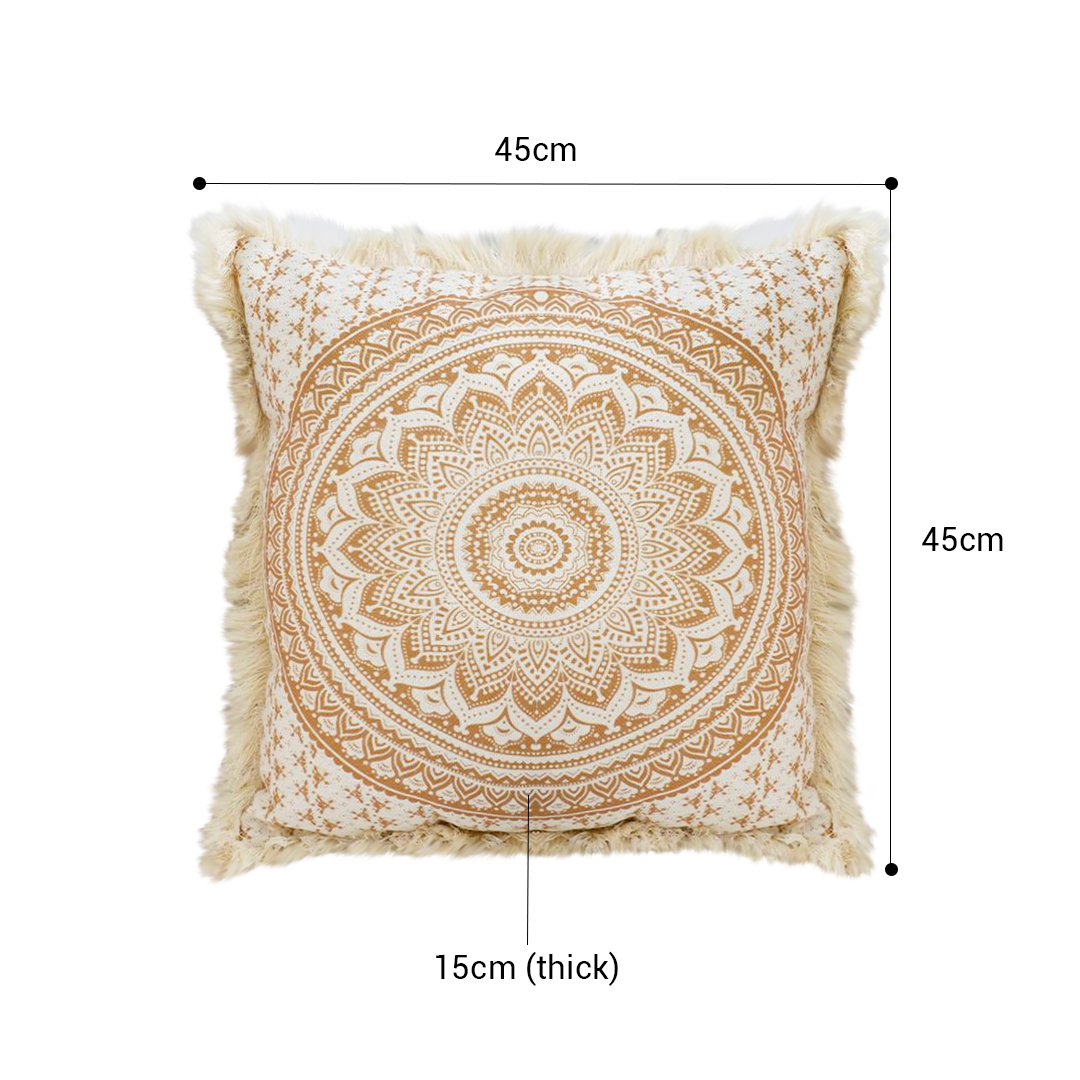 Soga 2X 50Cm Pillow Cover Moon Decor Cotton Decorative Throw Pillow, Furniture, Living Room Furniture, Occasional Chairs, , ,  - Nz Depot 2