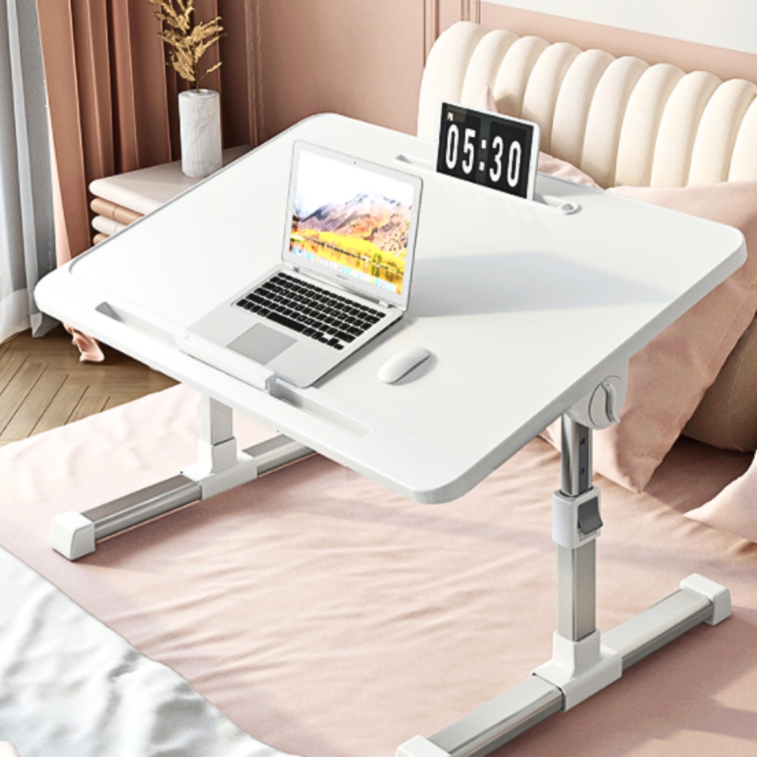 SOGA 2X 60X40cm Grey Small Laptop Bed Portable Foldable Study Table Adjustable, Desks & Computer Tables, , , , ,  - NZ DEPOT 3