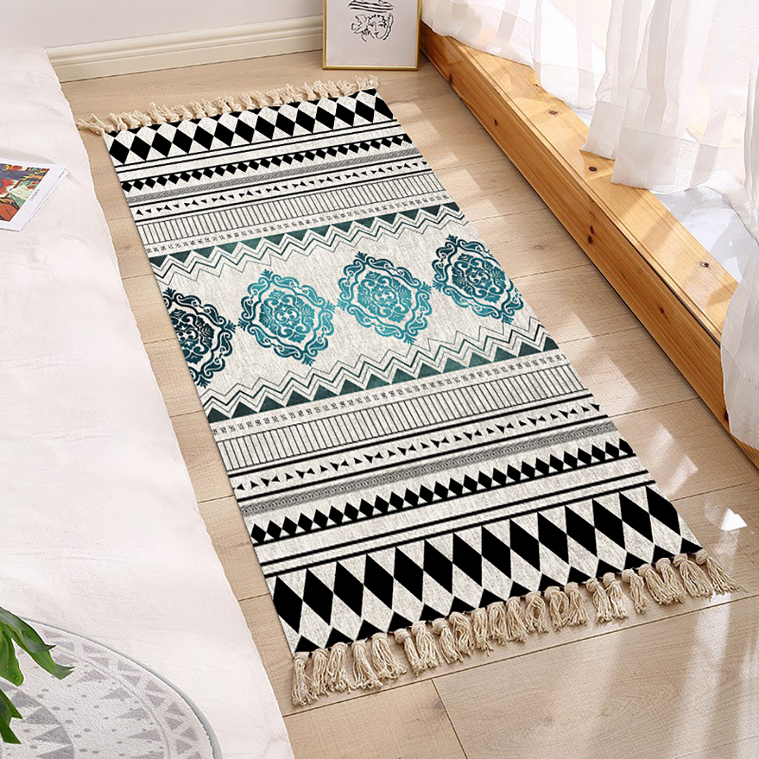 Soga 2X 90Cm Boho Bathroom Rug Vintage Kitchen Area Runner Rugs, Home Decor, Home &Amp; Living, Home Decor, Rugs, Shaggy Rugs, ,  - Nz Depot 3