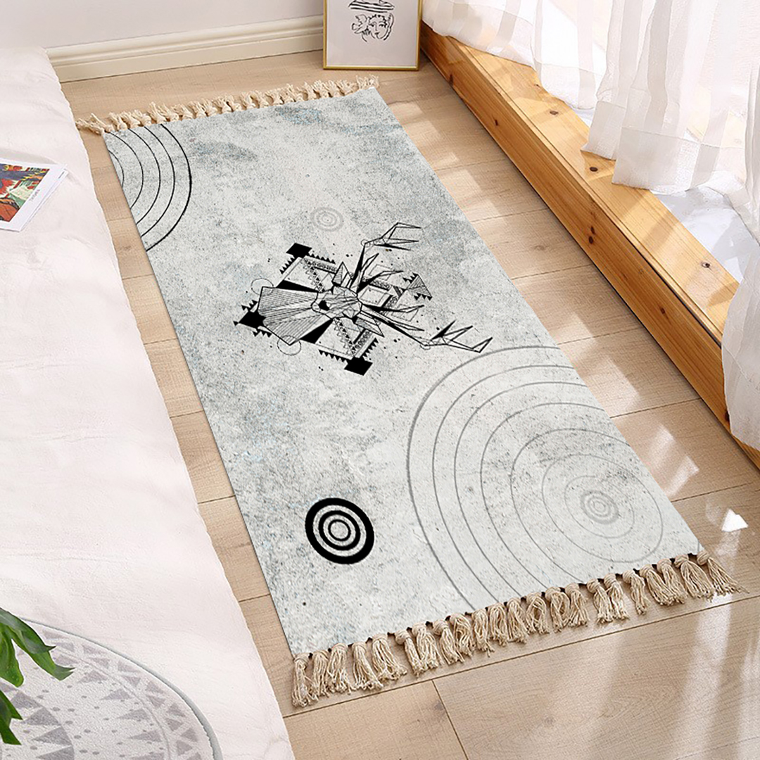 Soga 2X 90Cm Woven Minimalist Bedroom Area Rug Carpet, Home Decor, Home &Amp; Living, Home Decor, Rugs, Shaggy Rugs, ,  - Nz Depot 2