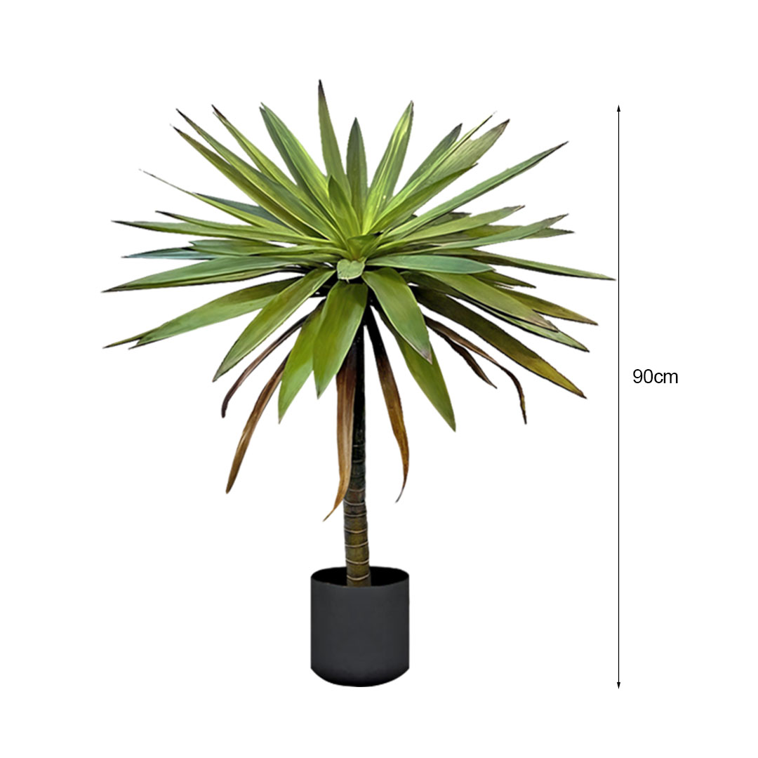 SOGA 2X  90cm Yucca Tree Giant Palm Lily Living Room Artificial Plant Home Accent Decor, Home & Living, Home Decor, Artificial Plants, , ,  - NZ DEPOT 4