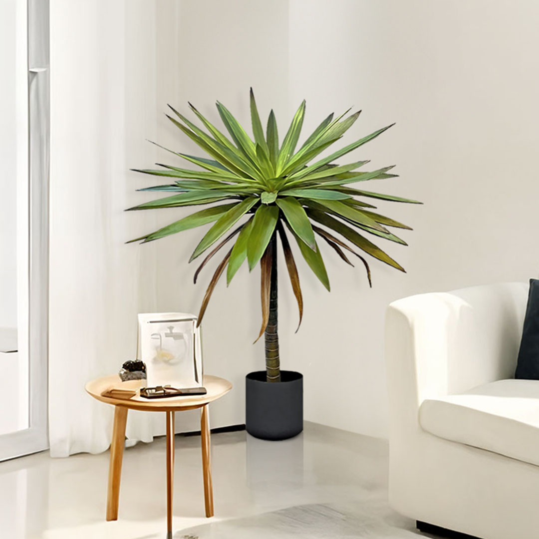 SOGA 2X  90cm Yucca Tree Giant Palm Lily Living Room Artificial Plant Home Accent Decor, Home & Living, Home Decor, Artificial Plants, , ,  - NZ DEPOT 6