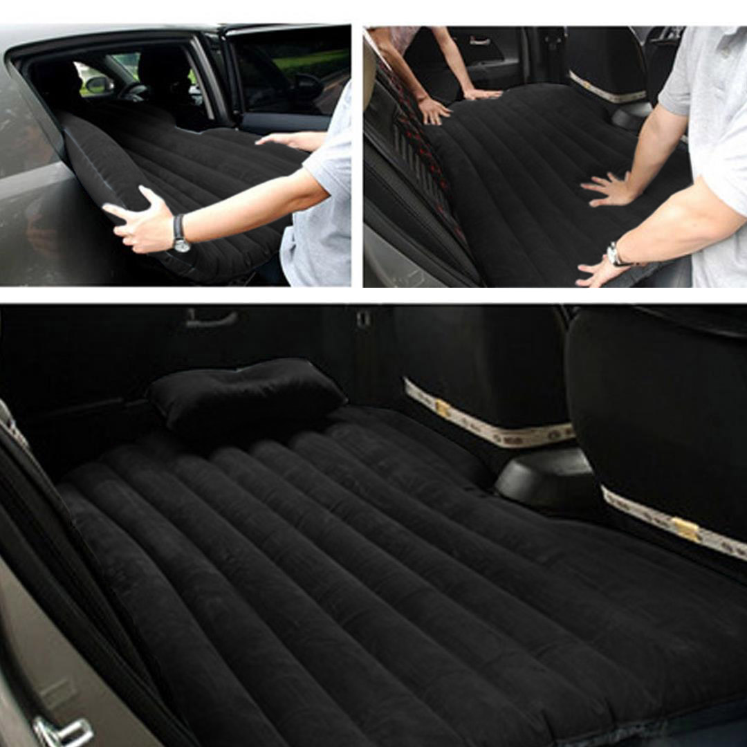 Soga 2X Inflatable Car Mattress Portable Travel Camping Air Bed Rest Sleeping Bed Black, Garden, Tools &Amp; Hardware, Automotive Parts &Amp; Accessories, Accessories &Amp; Car Care, Interior Accessories, ,  - Nz Depot 5