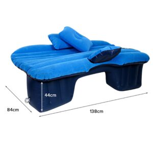 SOGA 2X Inflatable Car Mattress Portable Travel Camping Air Bed Rest Sleeping Bed Blue, Garden, Tools & Hardware, Automotive Parts & Accessories, Accessories & Car Care, Interior Accessories, ,  - NZ DEPOT 2