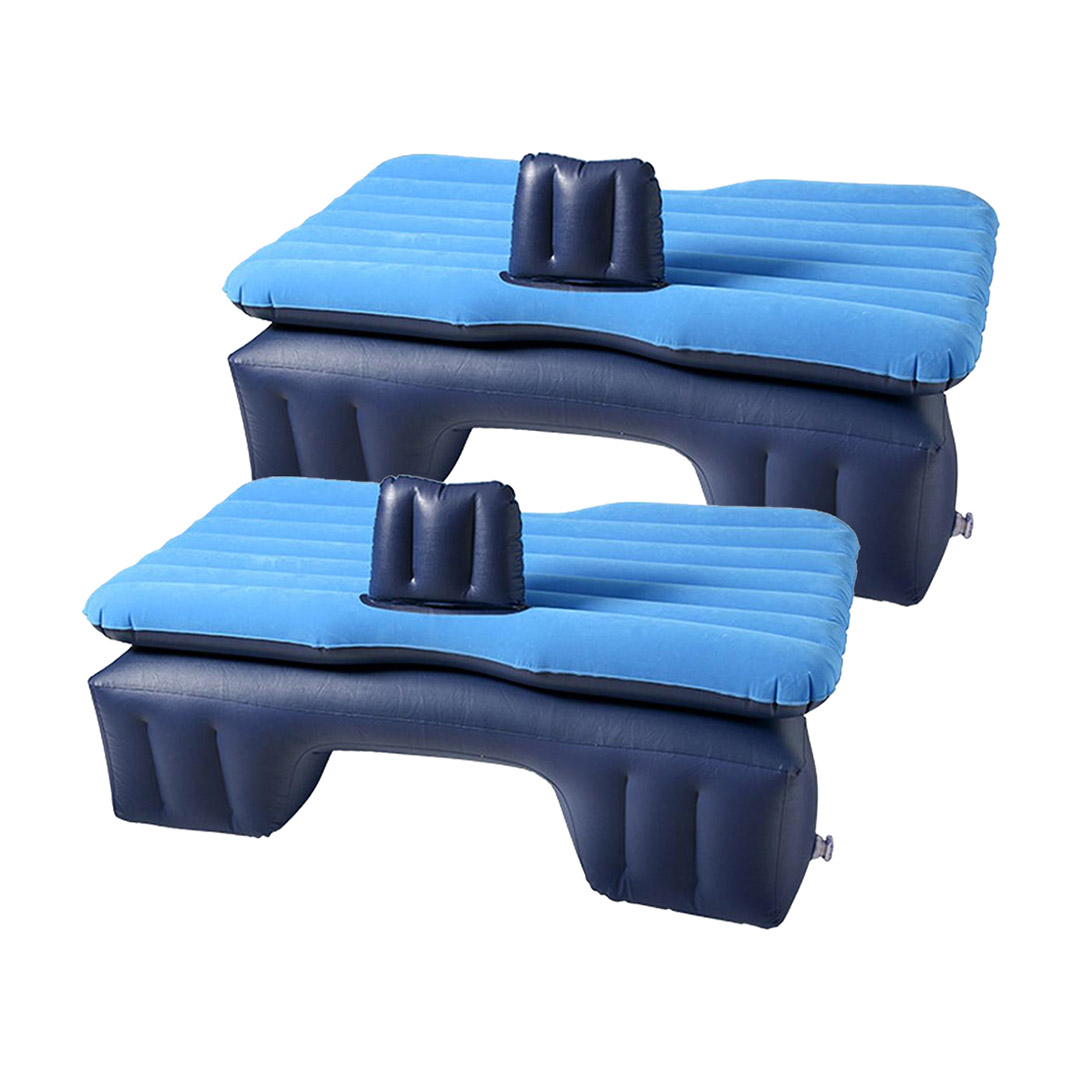 Soga 2X Inflatable Car Mattress Portable Travel Camping Air Bed Rest Sleeping Bed Blue, Garden, Tools &Amp; Hardware, Automotive Parts &Amp; Accessories, Accessories &Amp; Car Care, Interior Accessories, ,  - Nz Depot 1