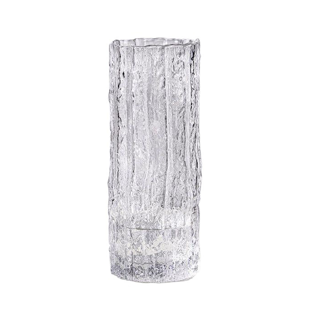 Soga 30.5Cm Handcrafted Clear Glass Vase, Classic Design For Home Decor, Home &Amp; Living, Home Decor, Vases, , ,  - Nz Depot 1