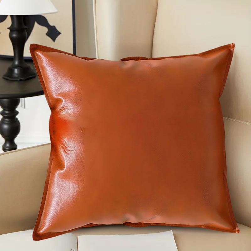 Soga 45Cm Light Luxury Urban Simulated Leather Wide Edge Throw Pillow, Furniture, Living Room Furniture, Occasional Chairs, , ,  - Nz Depot 4