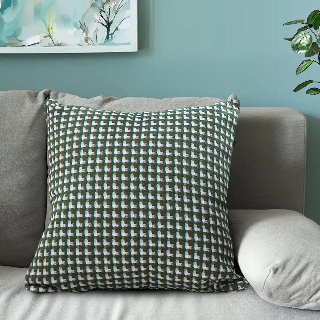 Soga 45Cm Subtle Green Foliage Pillow Squarethrow Pillow, Furniture, Living Room Furniture, Occasional Chairs, , ,  - Nz Depot 6