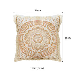 SOGA 50cm Pillow Cover Moon Decor Cotton Decorative Throw Pillow, Furniture, Living Room Furniture, Occasional Chairs, , ,  - NZ DEPOT 2