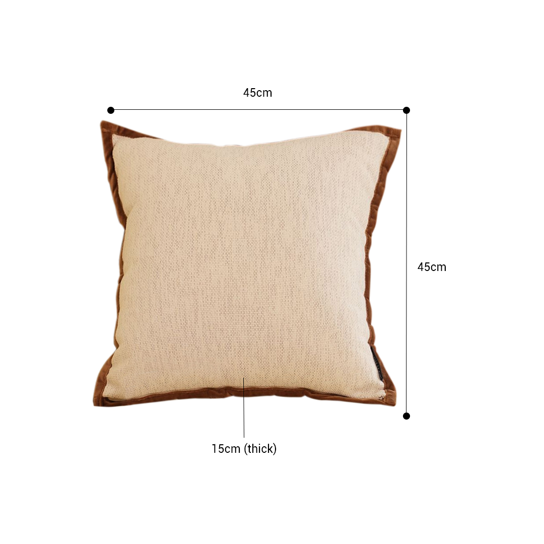 Soga 50Cm Vintage Cover Square Decorative Beautiful With Polyester Made Throw Pillow, Furniture, Living Room Furniture, Occasional Chairs, , ,  - Nz Depot 2