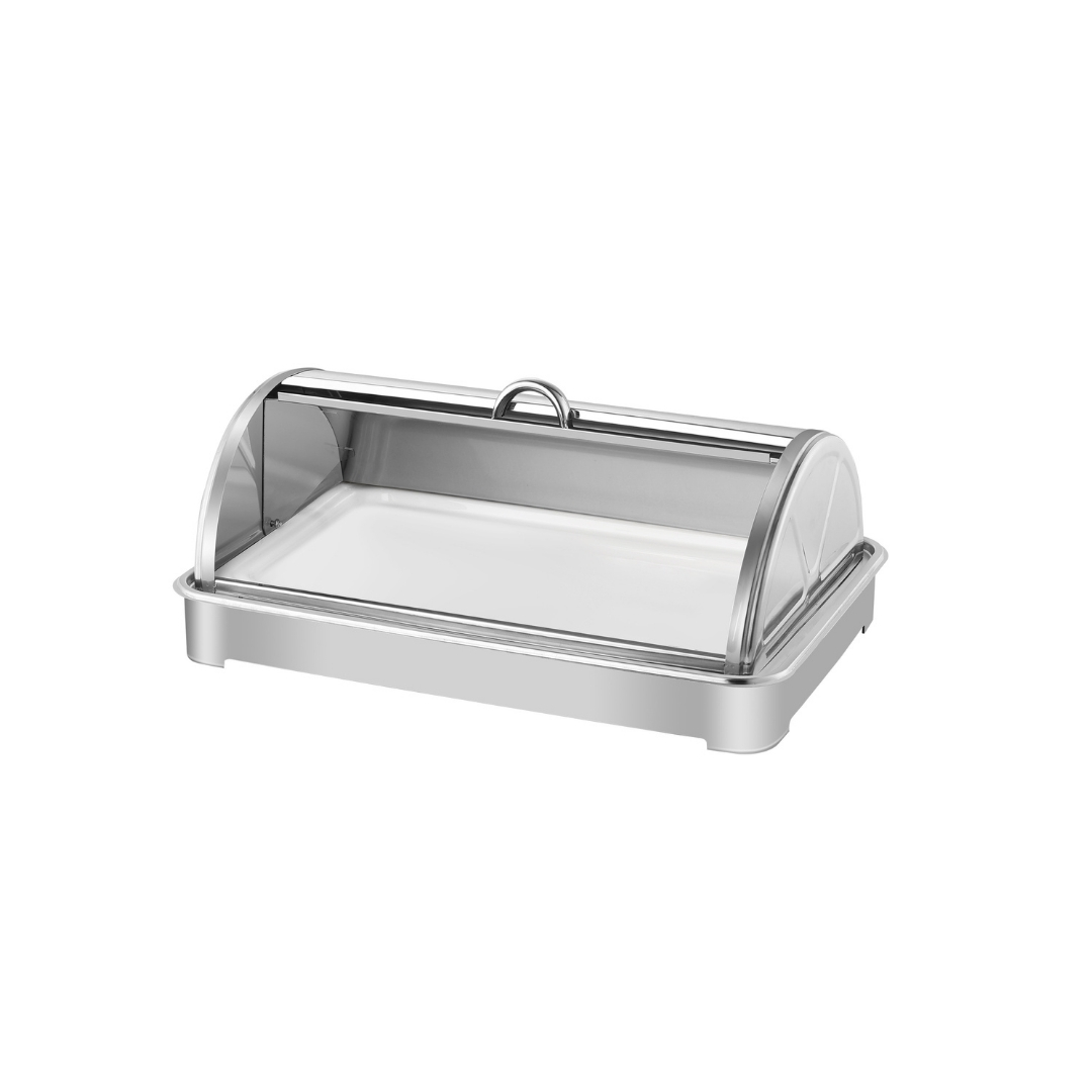 Soga 59X38.5Cm Silver Color Ceramic Serving Bowl Chafing Dish For Kitchen Essential, Furniture | Kitchen &Amp; Dining Room Furniture| Buffets, Sideboards &Amp; Kitchen Islands, , , , ,  - Nz Depot 1