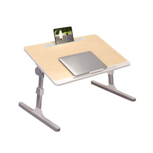 SOGA 60X40cm Wood Small Laptop Bed Portable Foldable Study Table Adjustable BedTableA10 NZ DEPOT - NZ DEPOT