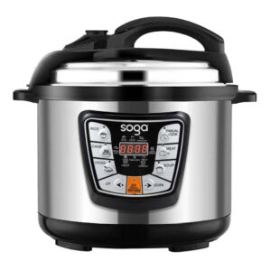 SOGA Electric Pressure Cooker 12L Stainless Steel NonStick 1600W, Electronics & Appliances, Appliances, Small Kitchen Appliances, Benchtop Cooking, Slow Cookers & Pressure Cookers,  - NZ DEPOT 1