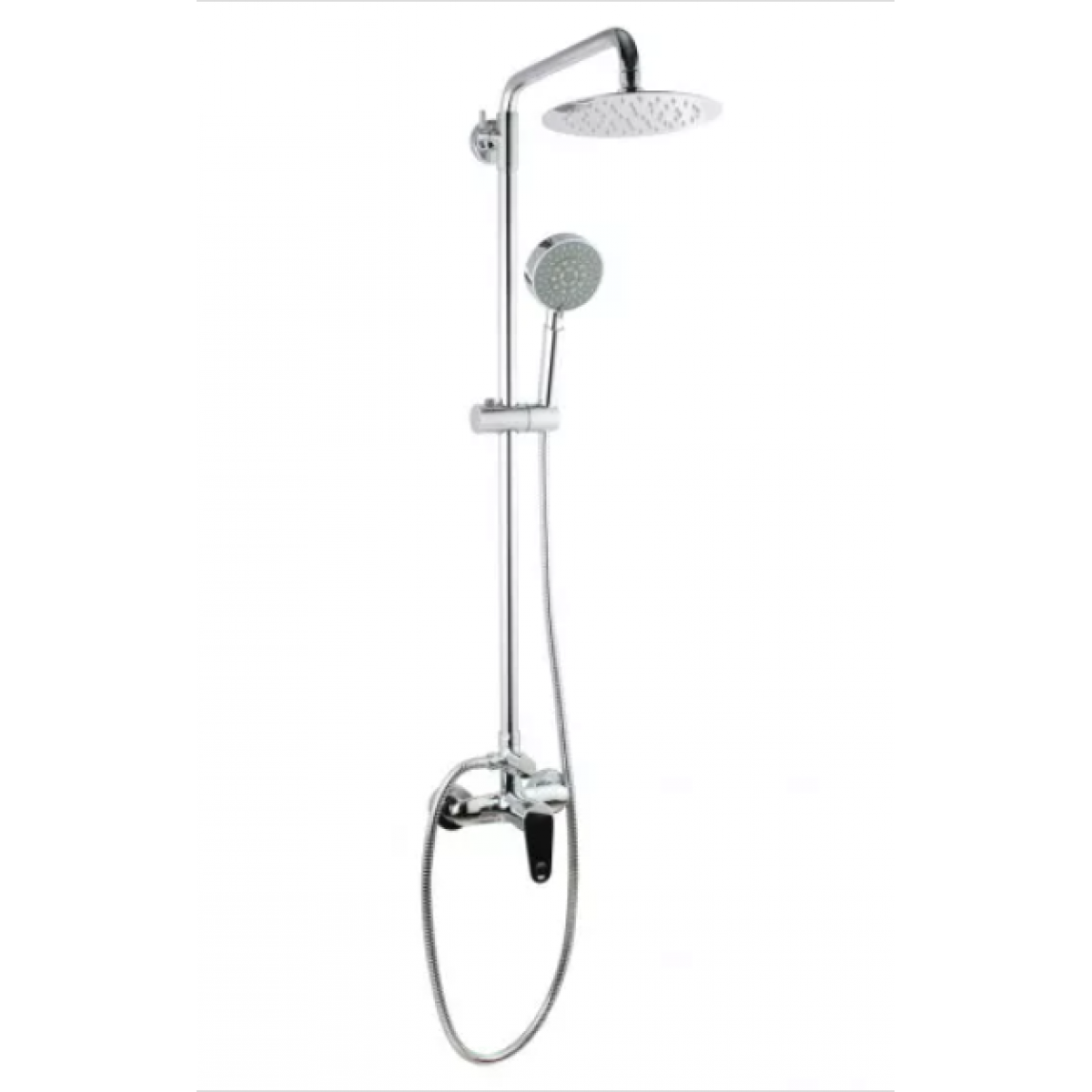 Shower Mixer Combination Round Ss2126-1-200R4, Shower Mixer - Nz Depot