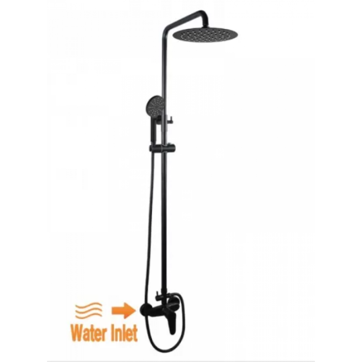 Shower Mixer Combination Round Ss2153 200R11 B Black Ss2153 200R11 B Black Shower Mixer Nz Depot 3 - Nz Depot