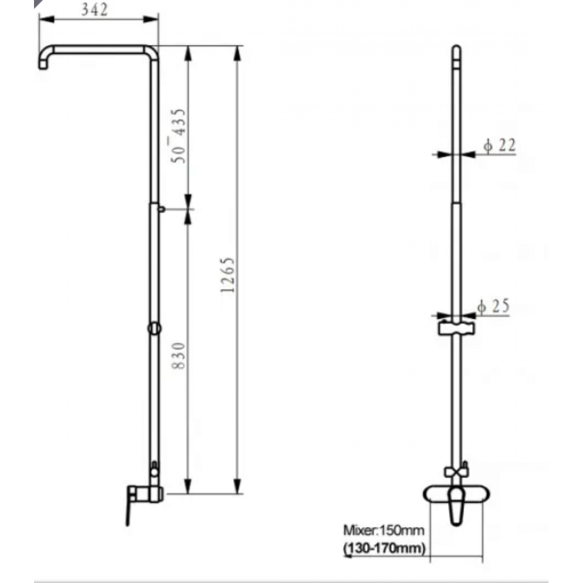 Shower Mixer Combination Round Ss2153 200R11 B Black Ss2153 200R11 B Black Shower Mixer Nz Depot 6 - Nz Depot