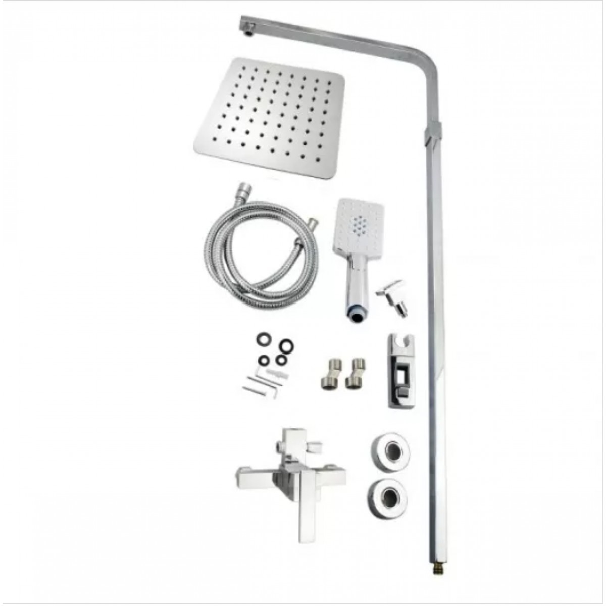 Shower Mixer Combination Square Ss2123 200S8 Ss2123 200S8 Shower Mixer Nz Depot 5 - Nz Depot