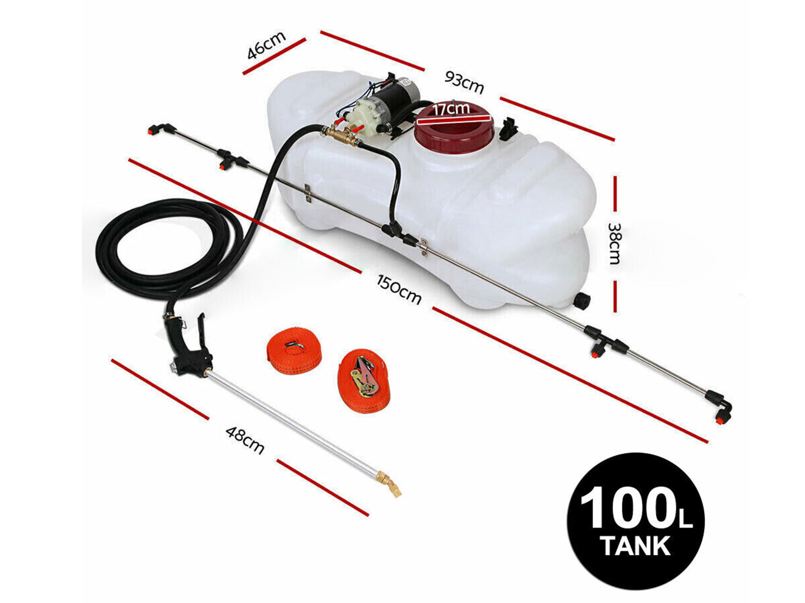 Weed Sprayer 100L Pr2925 Bedding Nz Depot 10 - Nz Depot