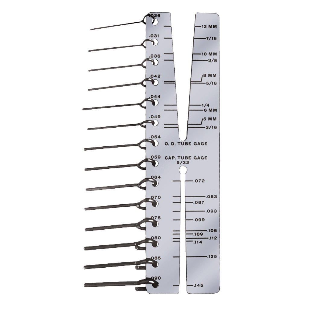 Capillary Tube Gauge &Amp; File . -