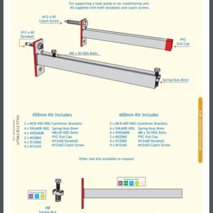 Mounting Systems, Mounting Systems, AIR CONDITIONING.