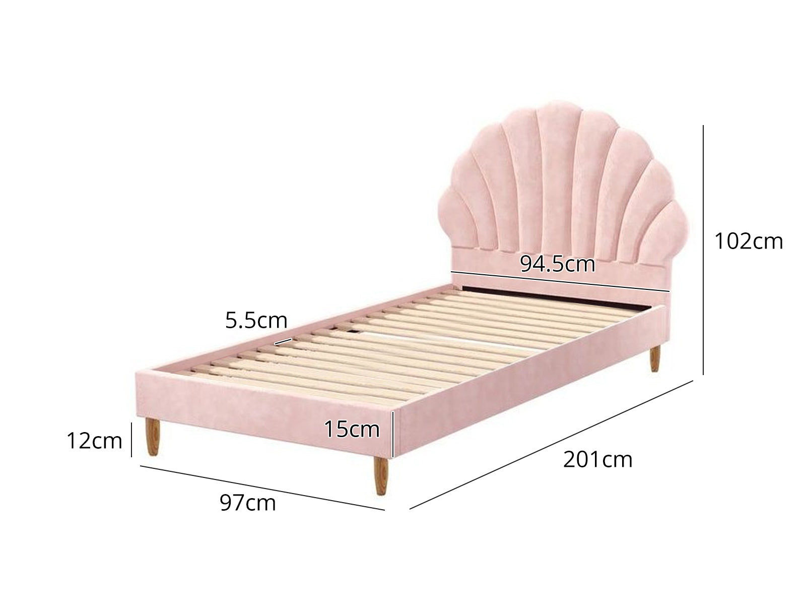 Ds Ariel Princess Bed Single Pr65701 Kid Beds Nz Depot 3 - Nz Depot